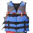 Adults Floating Jacket Lightweight Life Vest for Fishing Swimming (Blue) Newly