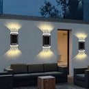 #A LED Outdoor Wall Light Waterproof Up and Down Luminous Lighting Garden Decor