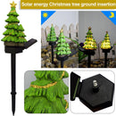Solar Christmas Tree Yard Stake LED Light Landscape Lamp Outdoor Decoration~