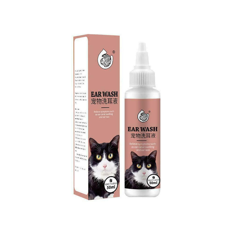 Dog and Cat Pet Ear Cleaner Drops,Itching,Mites,Wax,Odour UK L6D8