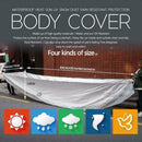 Car Full Cover Waterproof UV Dust Rain Resistant Fit XL For Large Cars,Size B6G6