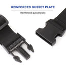 Nylon Travel Tied Cargo Luggage Belt Strap Buckles Camping Kits (Black) Newly