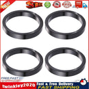 4x Bicycle Front Fork Washer MTB Bike Headset Spacers Gasket Ring (Black) Newly