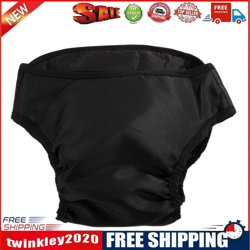 Pets Physiological Pants Female Dog Menstruation Sanitary Shorts (Black XS)