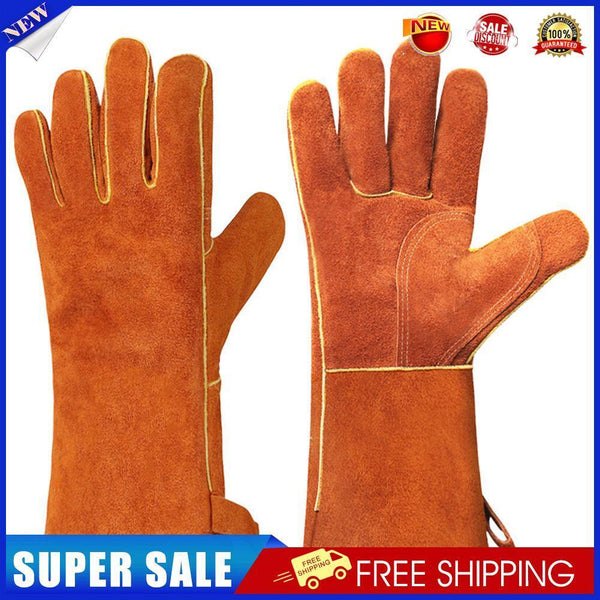 Barbecue Gloves Heat Resistant BBQ Oven Stove Kitchen Cooking Welding Glove