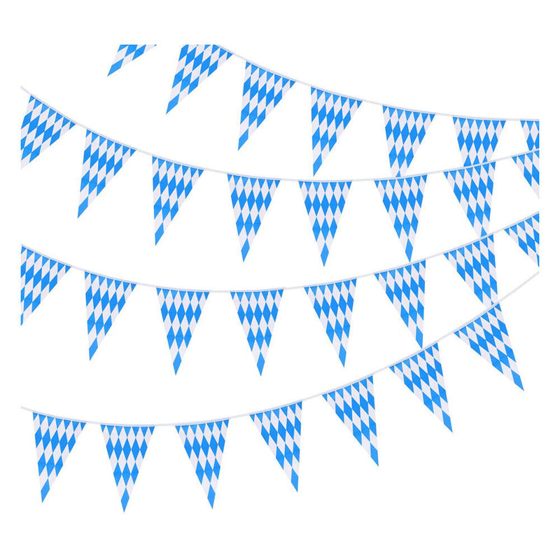 Oktoberfest Balloons German Beer Festival Decorating Set Insert Card Banner Flag