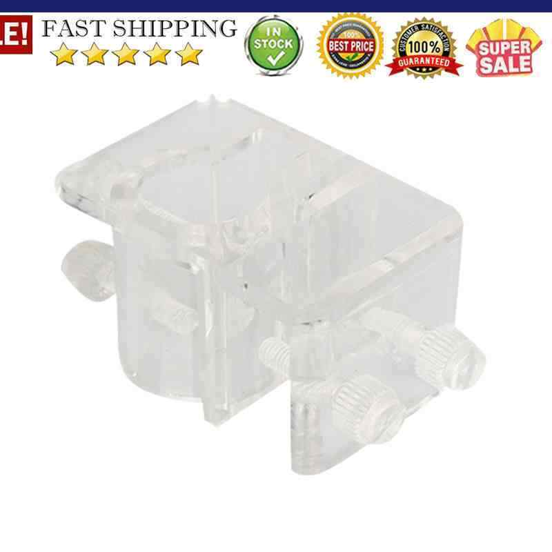 Fish Tank Aquarium Fixed Tubing Feeder Clamps Inflow Outflow Filter Hose Pi