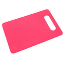 Plastic Non Slip Anti Bacterium Cutting Board Food Chopping Block(Red)