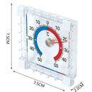 1x Temperature Thermometers Window Indoor Outdoor Wall Greenhouse Garden B4V6