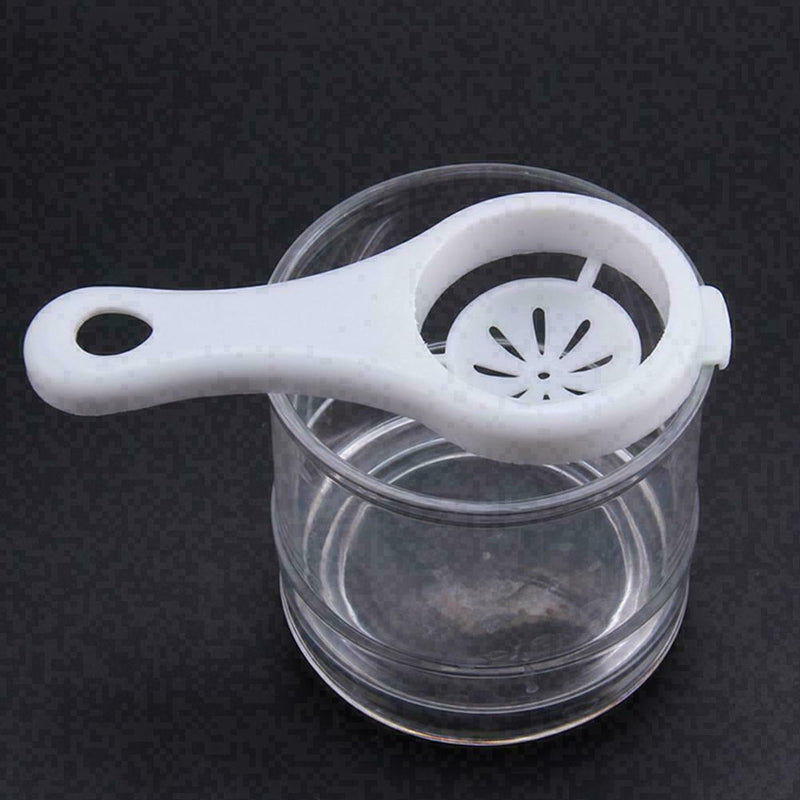 Kitchen Tool Gadgets Egg Yolk White Separator Divider Sieve Convenien 7Y9I L6M9