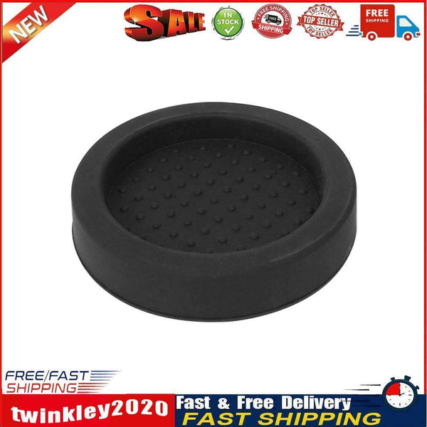 Non-slip Coffee Tamper Pad Silicone Coffee Powder Hammer Press Mat (Black) Newly