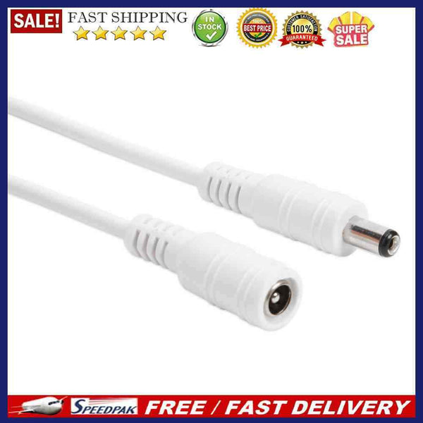 DC 12V-24V Power Extension Cord Cable Male Female Power Wire for CCTV Camera