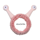 Makeup Band Turban Snail Antenna Eyes Headband Snail Wash Face Plush Headband