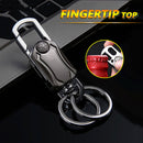 Outdoor Rotation Keychain Bottle Opener Pocket Hiking Camping EDC Multi Tools