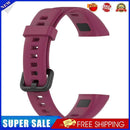 Silicone Strap Wristband Band for Huawei Band 4/Honor Band 5i (Wine Red)