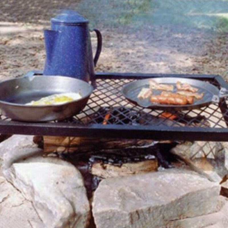 Reusable Outdoor Iron Net Table Camping BBQ Picnic Cooking Grill Mat Racks Newly