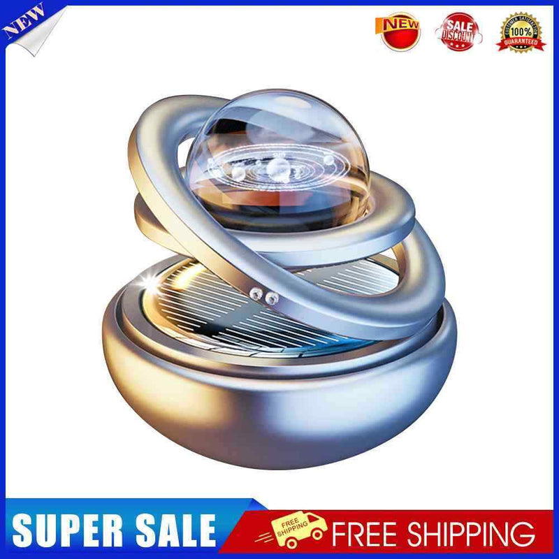 #A Solar Car Auto Aromatherapy Air Freshener Ornament Decoration Perfume Diffuse