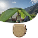 Outdoor Rope Dispenser Paracord Storage Box for Survival Emergency (Camel) Newly
