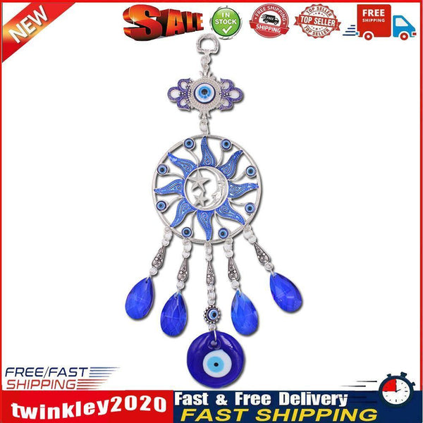 Crystals Dream Catcher Pendant Ornaments Blue Devil Eye Home Room Decor Newly