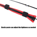 Fishing Rod Polyester Protective Cover Pole Guides Cap Fishing Tackle Supply