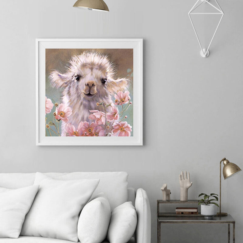 Cute Animal Oil Paint By Numbers Kit DIY Acrylic Painting Wall Art Picture Cr