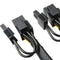PC Graphics Card 6Pin PCI-E to 2x8Pin(6+2) GPU Power Cable for BTC Mining Cord