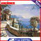Hand Painted DIY Seaside Corridor Painting By Numbers Kit Canvas Oil Art Picture