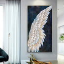 Angel Wing Oil Paint By Numbers Kits Canvas Picture DIY Wall Art Craft Decor