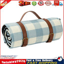 Outdoor Leather Blanket Strap Folding Picnic Mat Waterproof Camp Mattress Newly