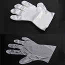 Hairdressers Butchers Avoid Direct Touch Disposable Gloves Plastic Clear Food