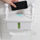 Spice Jar Organizer Storage Rack Roll/Draw Paper Dispenser Toilet Paper Holder