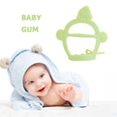 Silicone Baby Teether Anti-eating Chewing Molar Stick Green Wristband (C) Newly