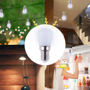 E14 Light Bulb 3W 220V Colorful LED Decorative Light Fridge Lamp (White) Newly
