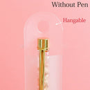 Affairs Frosted Glossy Solid Color Plastic Translucent Pencil Bag Pen Pouch
