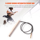 Acoustic Guitar Piezo Pickup Sticks Under Bridge Saddle Integrated Guitar B