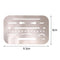 Stainless Steel Erasing Shield Hollow Out Drawing Drafting Rulers Tool