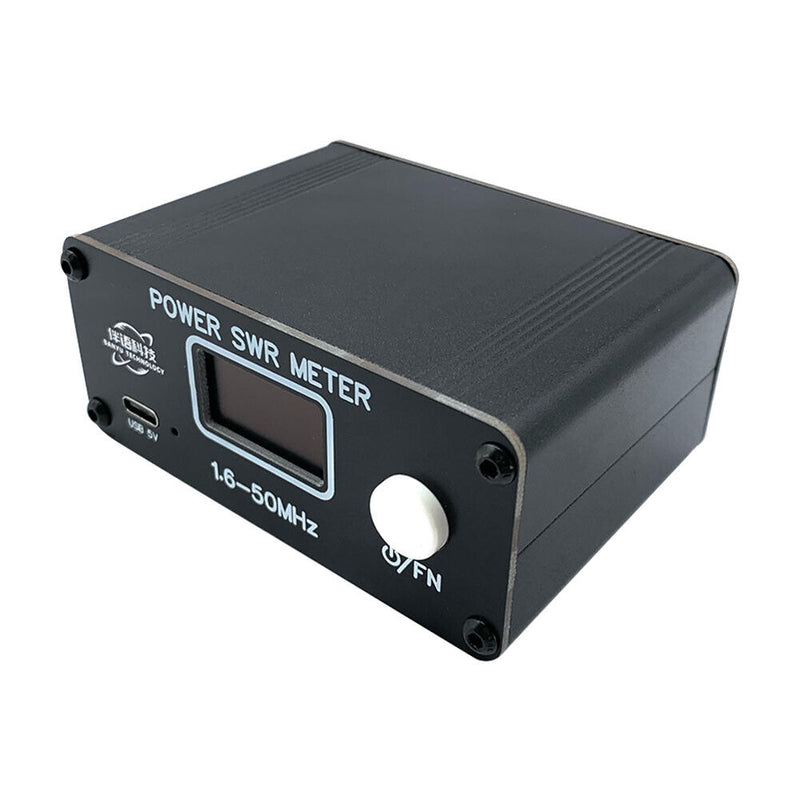 1.6-50mhz Hf Shortwave Band Power Chargeable Swr Power Meter with Display S