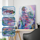 5D DIY Special Shaped Diamond Painting Fairy Cross Stitch Embroidery Mosaic