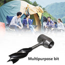 Woodworking Outdoor Camping Drill Bit Survival Settler Wood Drilling Bits Newly