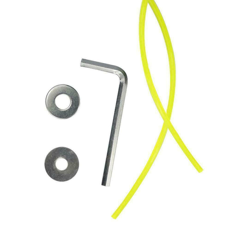 Aluminum Grass Trimmer Head With 4Lines Brush Cutter Lawn Accessories Head V9D2