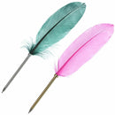 Novelty Stationery Colorful Ballpoint Pens Feather Pen Signature Writing Tool
