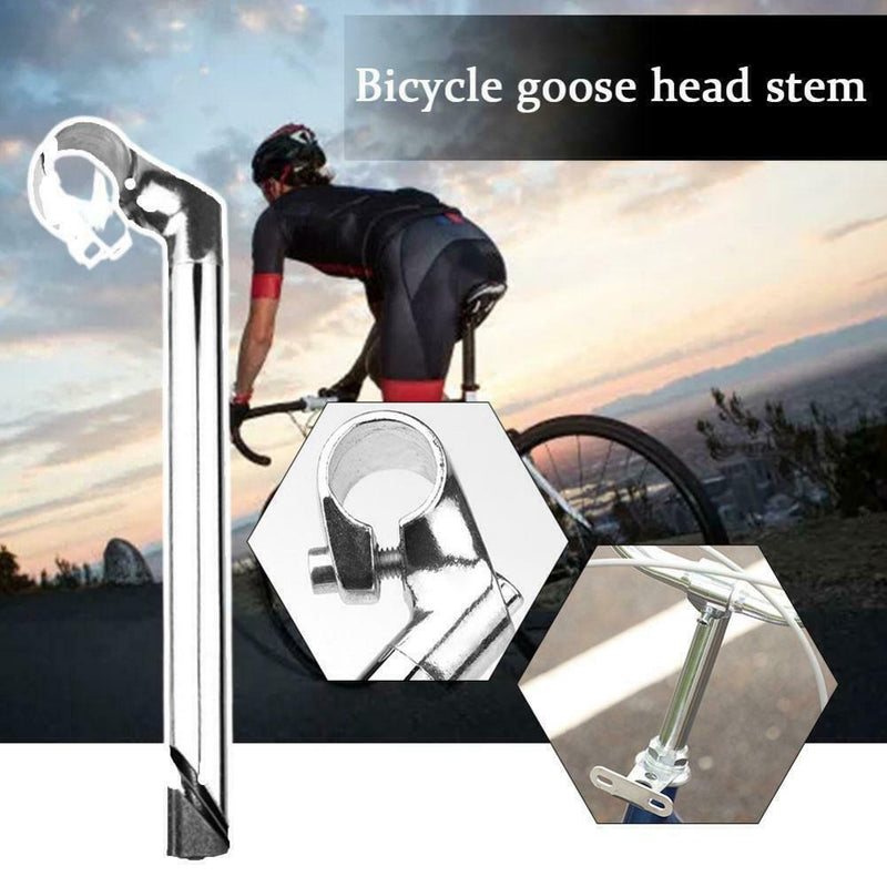 Bicycle Bike Quill Stem Riser Folding Bike Goose Head Front Fork Stem B2E7