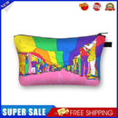 Cartoon Printed Hand Hold Travel Storage Cosmetic Bag Toiletry Bag