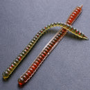 10pcs 3g/13.5cm Soft Silk Caterpillar Sea Fishing Attracts Lifelike Artificial Bait