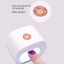 Nail Gel Dryer Soft Timing Lighting High Energy Efficiency No Black Hands Design