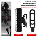 LED Bicycle Taillight Waterproof Cycling Bike Warning Rear Lights (Color) Newly