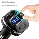 Wireless Bluetooth Handsfree Car Kit Transmitter MP3 S1G7 T8Y7 USB Charge B7A8