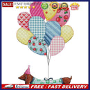 2 Strands Puppy Balloons Partial Embroidery Stamped Cross Stitch Home Decor G