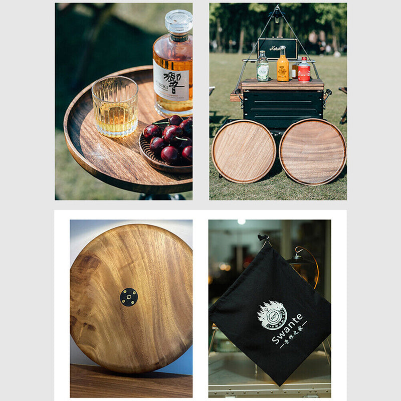 Swante Camping Folding Table Picnic Table Foldable Camping Table Multifunct