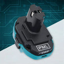 For Makita 18V NICad Nimh Adapter Converter USB Charger AC DC Adapter